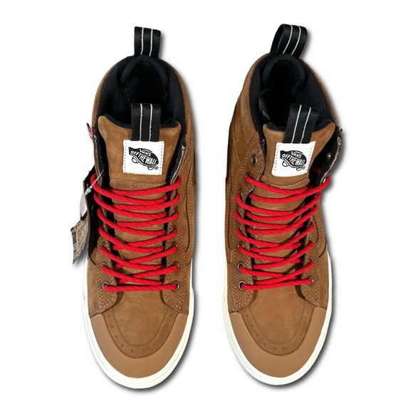 Vans Sk8-Hi MTE-2 Chipmunk Marshmallow HydroGuard 360 Boots New - Picture 6 of 10